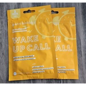 4 Masks Patchology Moodmask Wake Up Call 45 ML 1.52fl OZ.